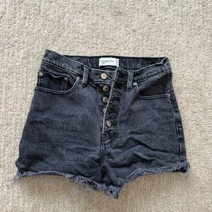 Abercrombie and Fitch High Rise Shorts 4”